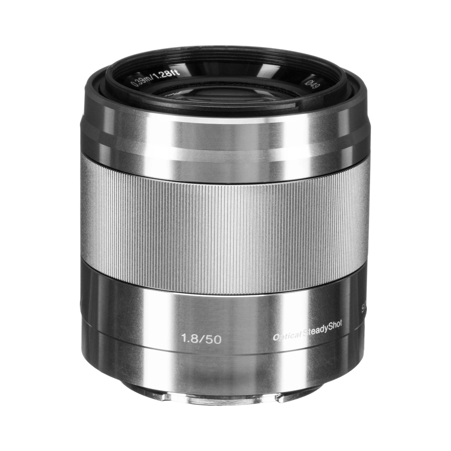 Sony E 50mm f/1.8 OSS APS-C Prime Lens with Optical Stabilization (Silver) — Being Shipped