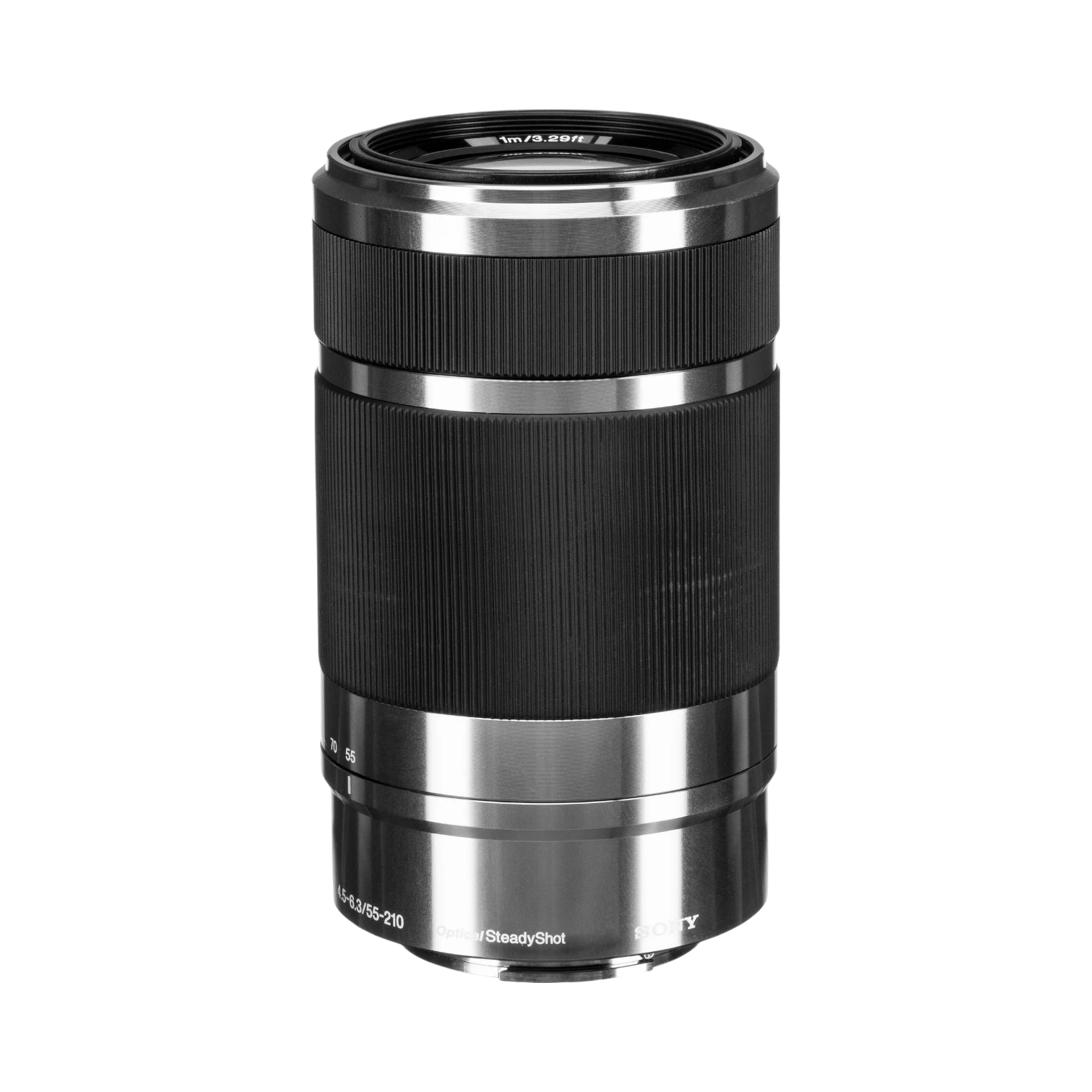 Sony E 55-210mm f/4.5-6.3 OSS Telephoto Zoom Lens (Silver) — Being Shipped