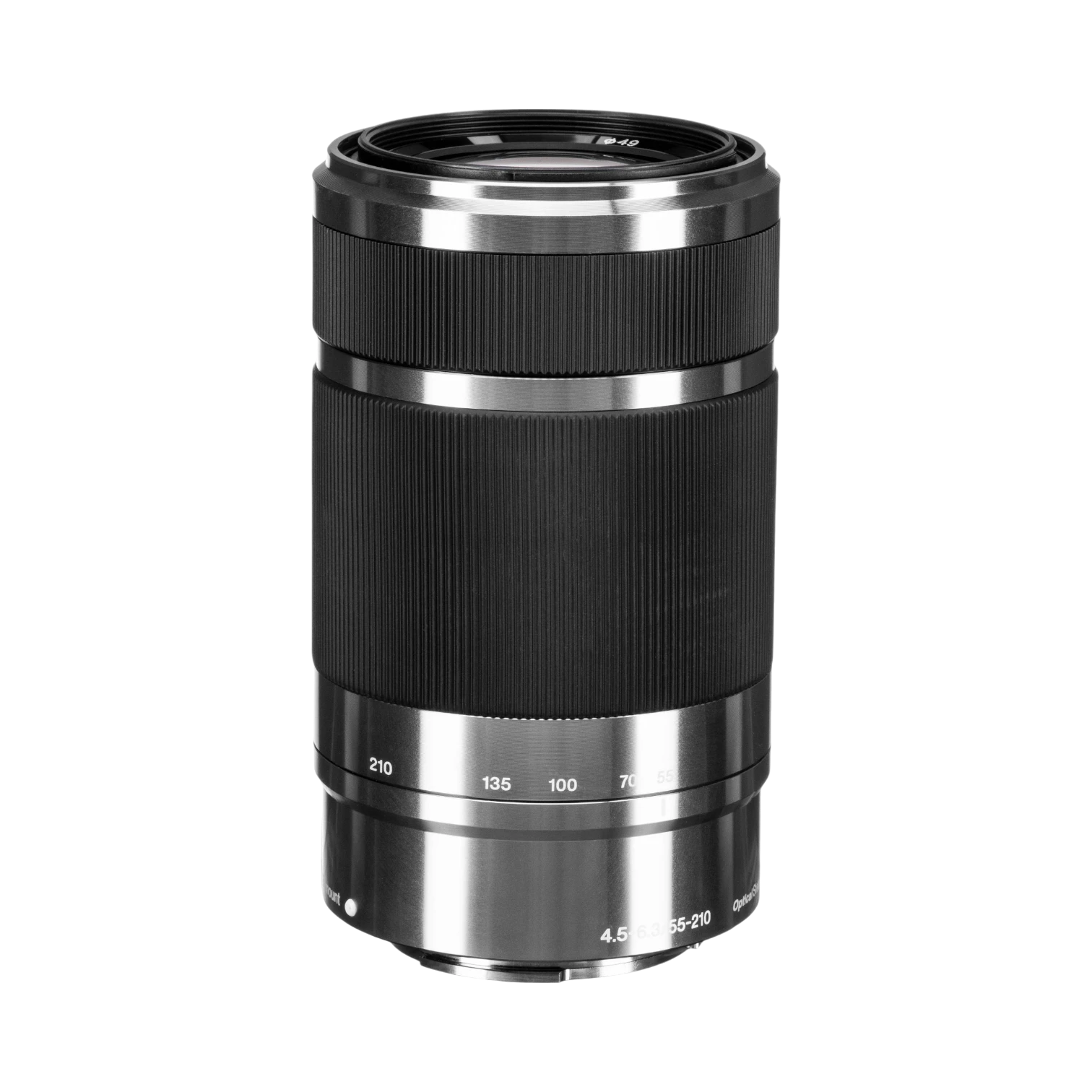 Sony E 55-210mm f/4.5-6.3 OSS Telephoto Zoom Lens (Silver) — Being Shipped