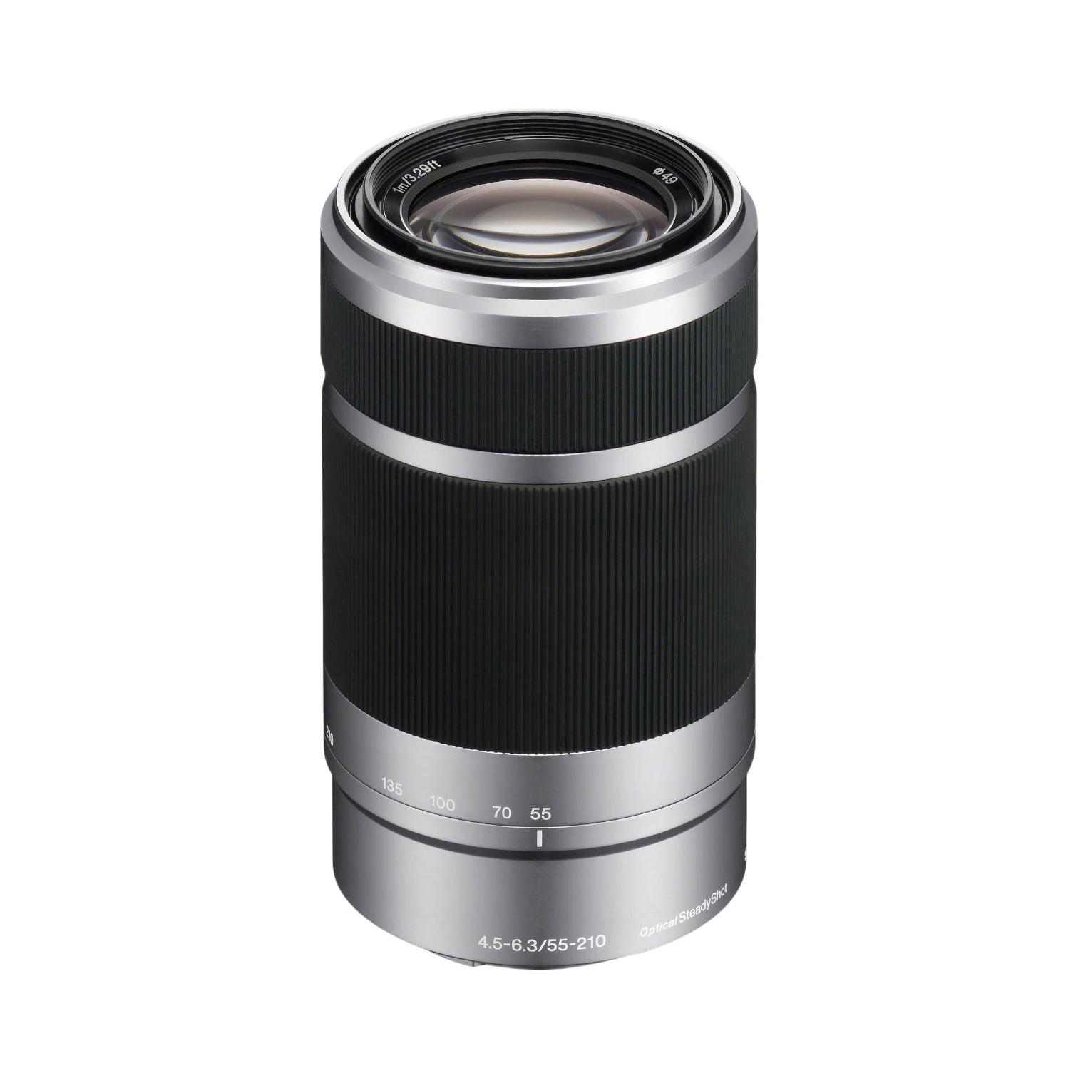 Sony E 55-210mm f/4.5-6.3 OSS Telephoto Zoom Lens (Silver) — Being Shipped