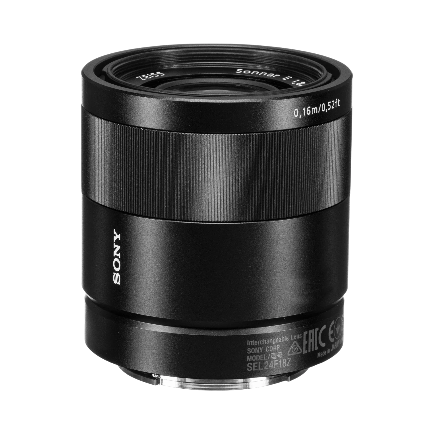 Sony Sonnar T* E 24mm f/1.8 ZA Lens for APS-C Cameras — Being Shipped