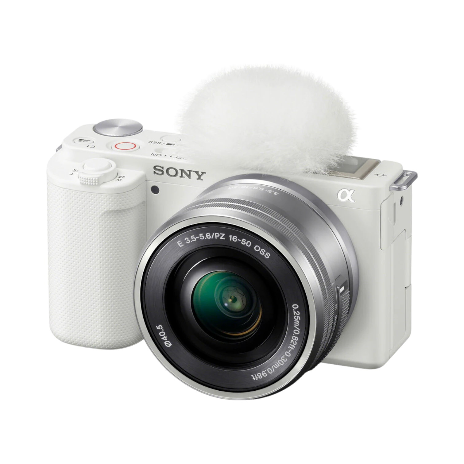 Sony ZV-E10 Mirrorless Camera with 16-50mm Lens (White) — Being Shipped