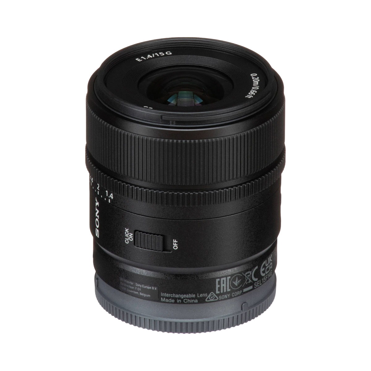 Sony E 15mm f/1.4 G Wide Angle APS C Prime Lens — Being Shipped