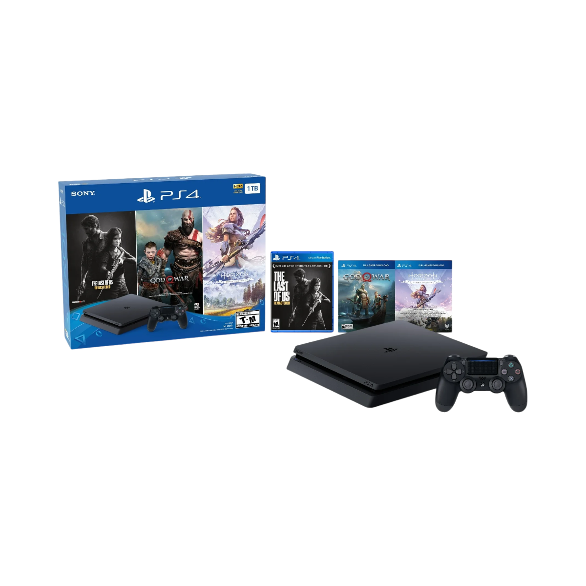 Sony PlayStation 4 Slim 1TB Console Bundle — Being Shipped