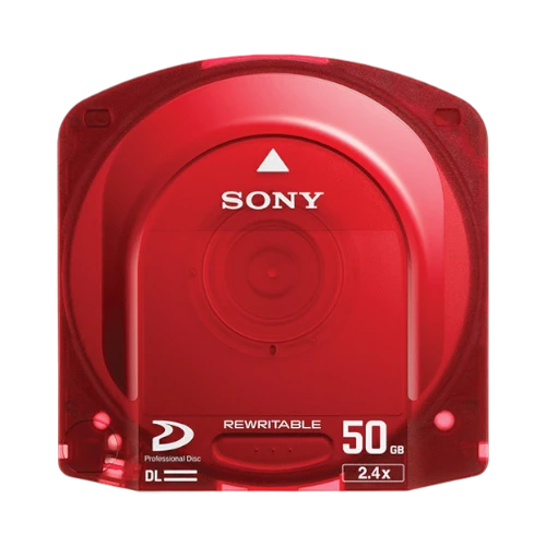 Sony PFD50DLAX Dual Layer 50GB Rewritable Optical Disc for XDCAM — Being Shipped