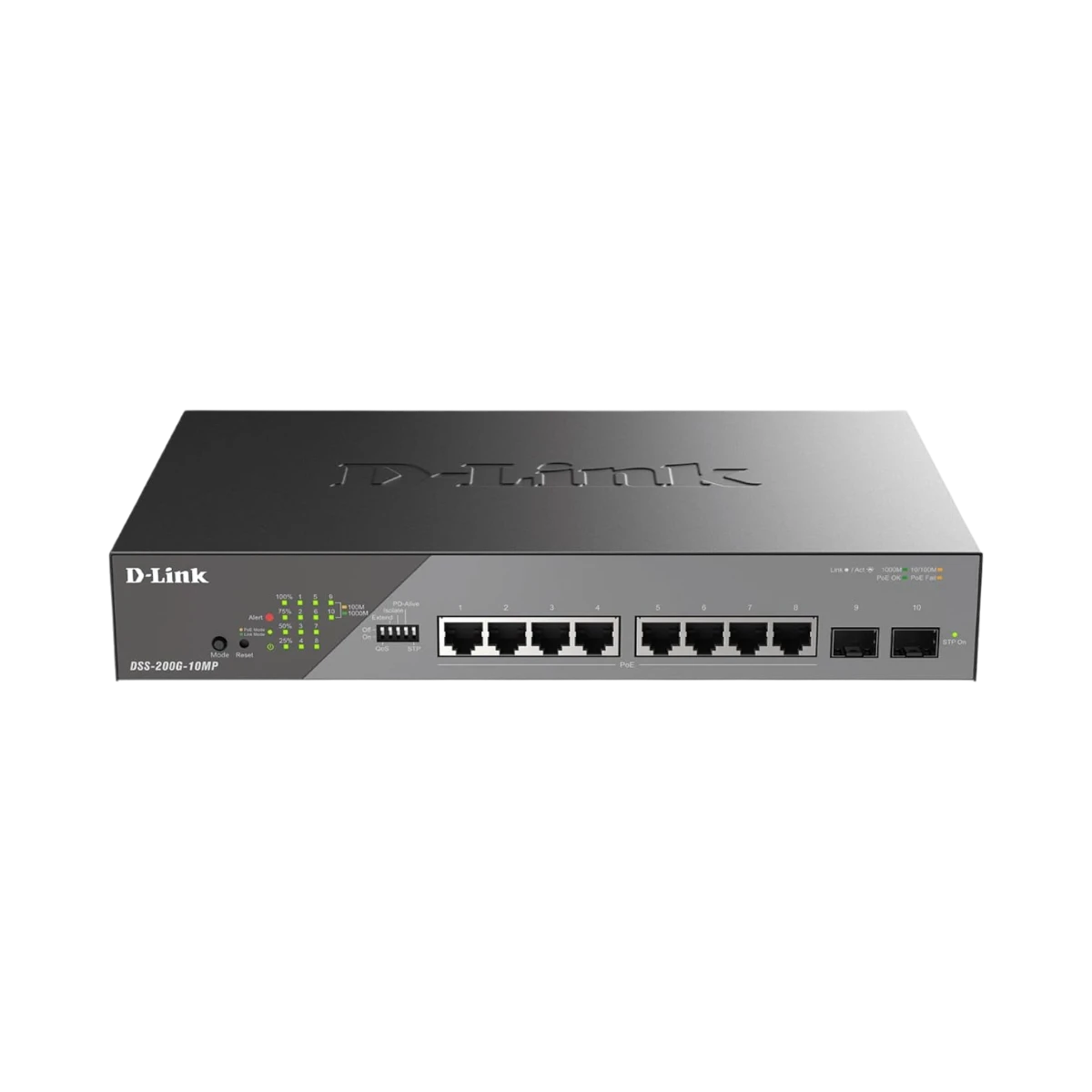 D-Link 10-Port PoE+ Gigabit Smart Switch with 2 SFP Ports — Being Shipped