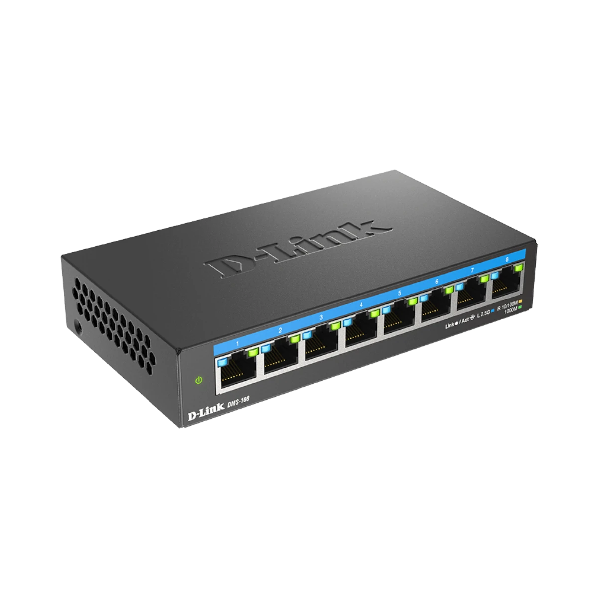 D-Link 8-Port 2.5Gbps Multi-Gigabit Unmanaged Switch — Being Shipped