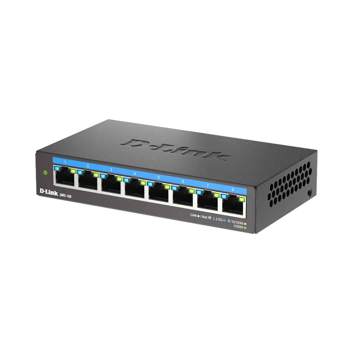 D-Link 8-Port 2.5Gbps Multi-Gigabit Unmanaged Switch — Being Shipped