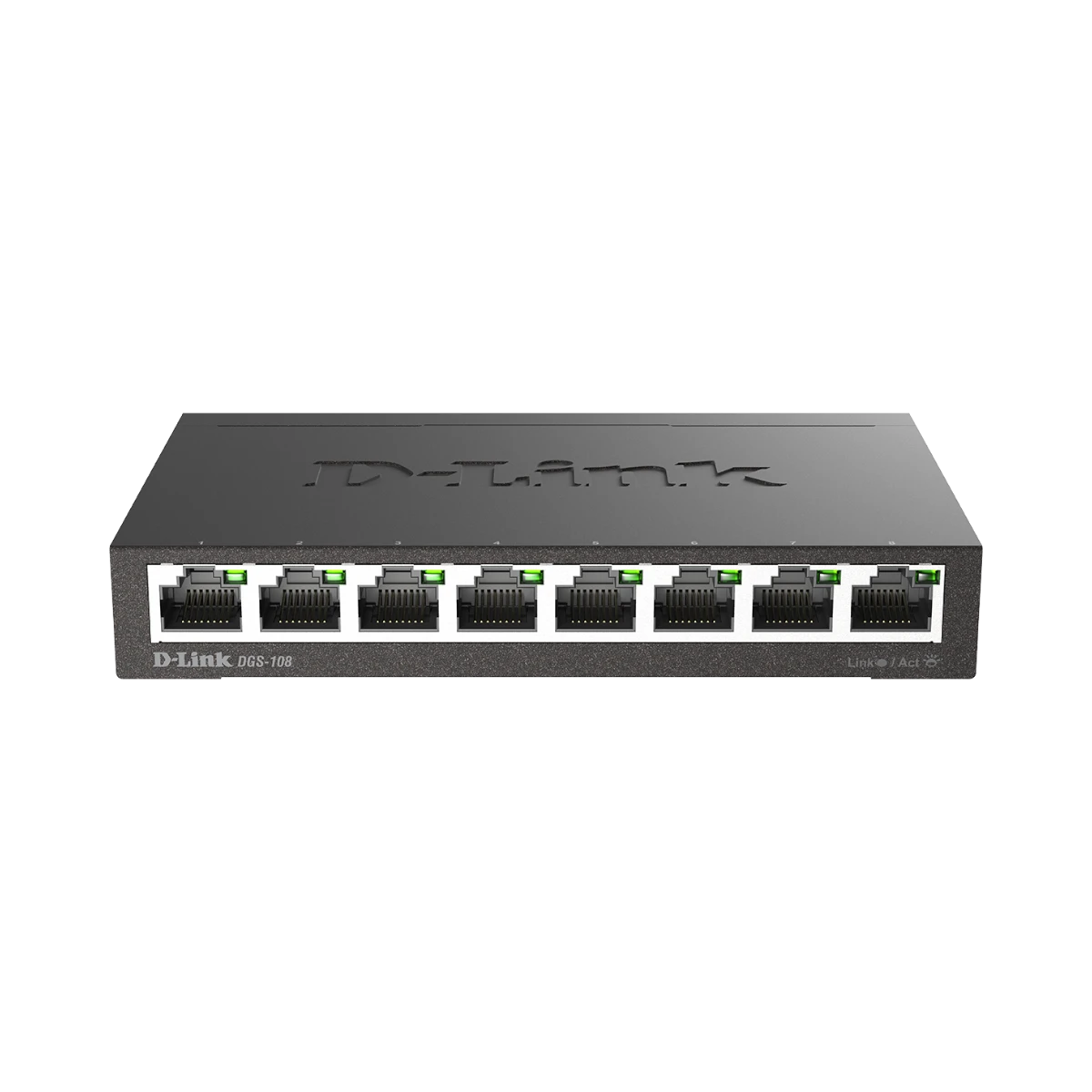 D-Link Metal Case 8-Port Gigabit Ethernet Desktop Switch — Being Shipped