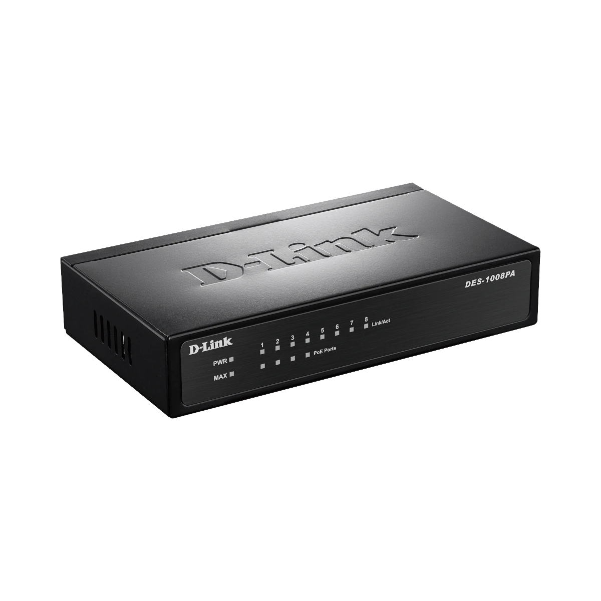 D-Link 8-Port Fast Ethernet PoE Unmanaged Desktop Switch — Being Shipped