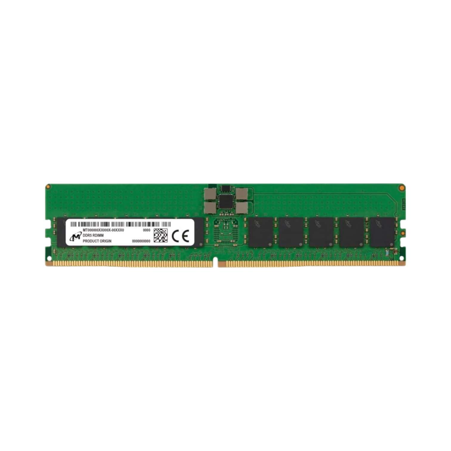 Micron 32GB DDR5 4800MHz RDIMM Server Memory — Being Shipped