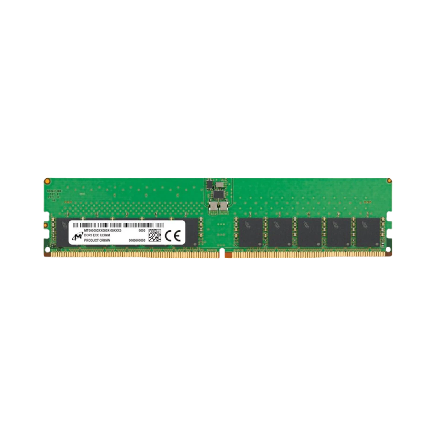 Micron 32GB DDR5 UDIMM ECC 4800 MHz Server Memory — Being Shipped