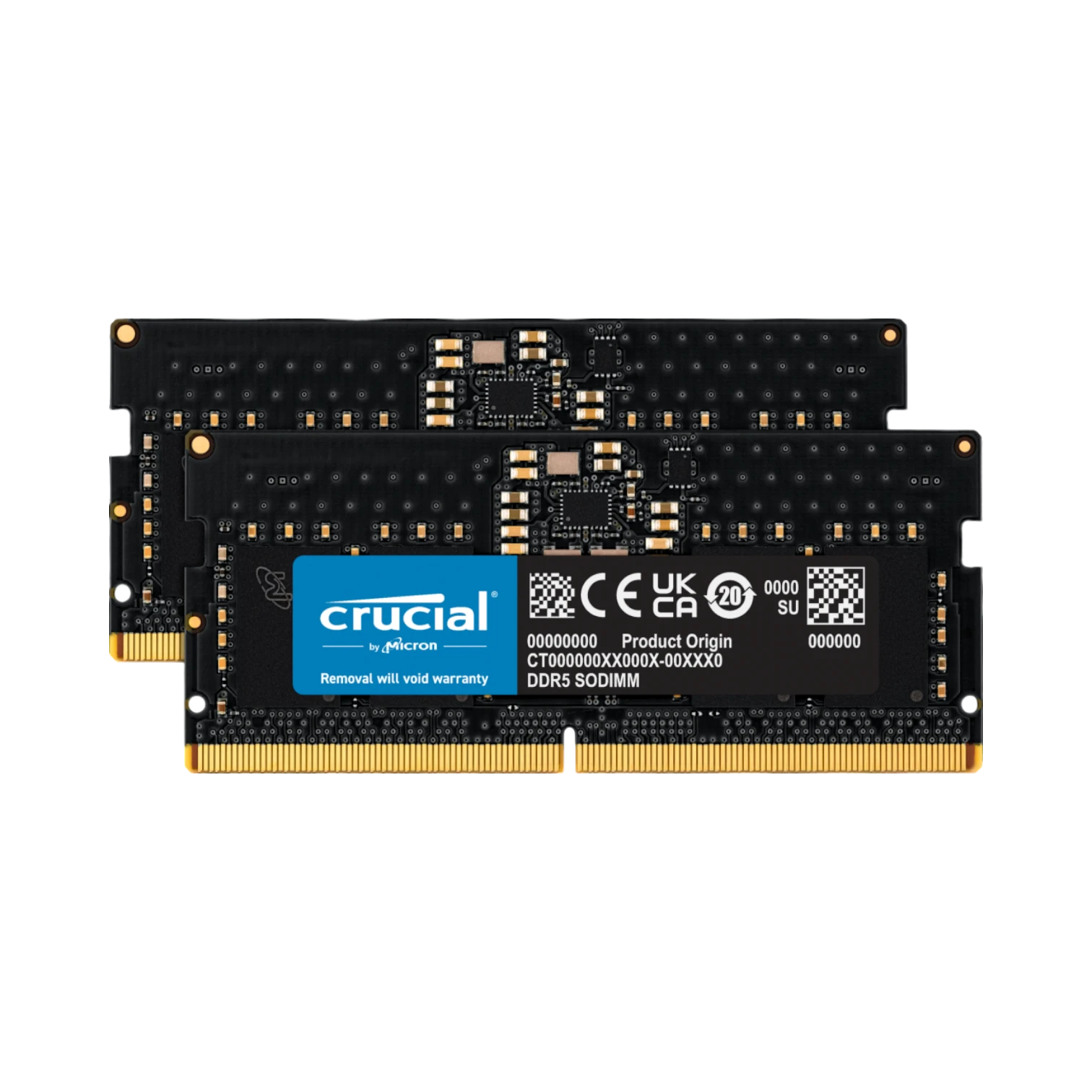 Crucial 16GB DDR5 5600 MHz SO-DIMM Laptop Memory Kit (2 x 8GB) — Being Shipped