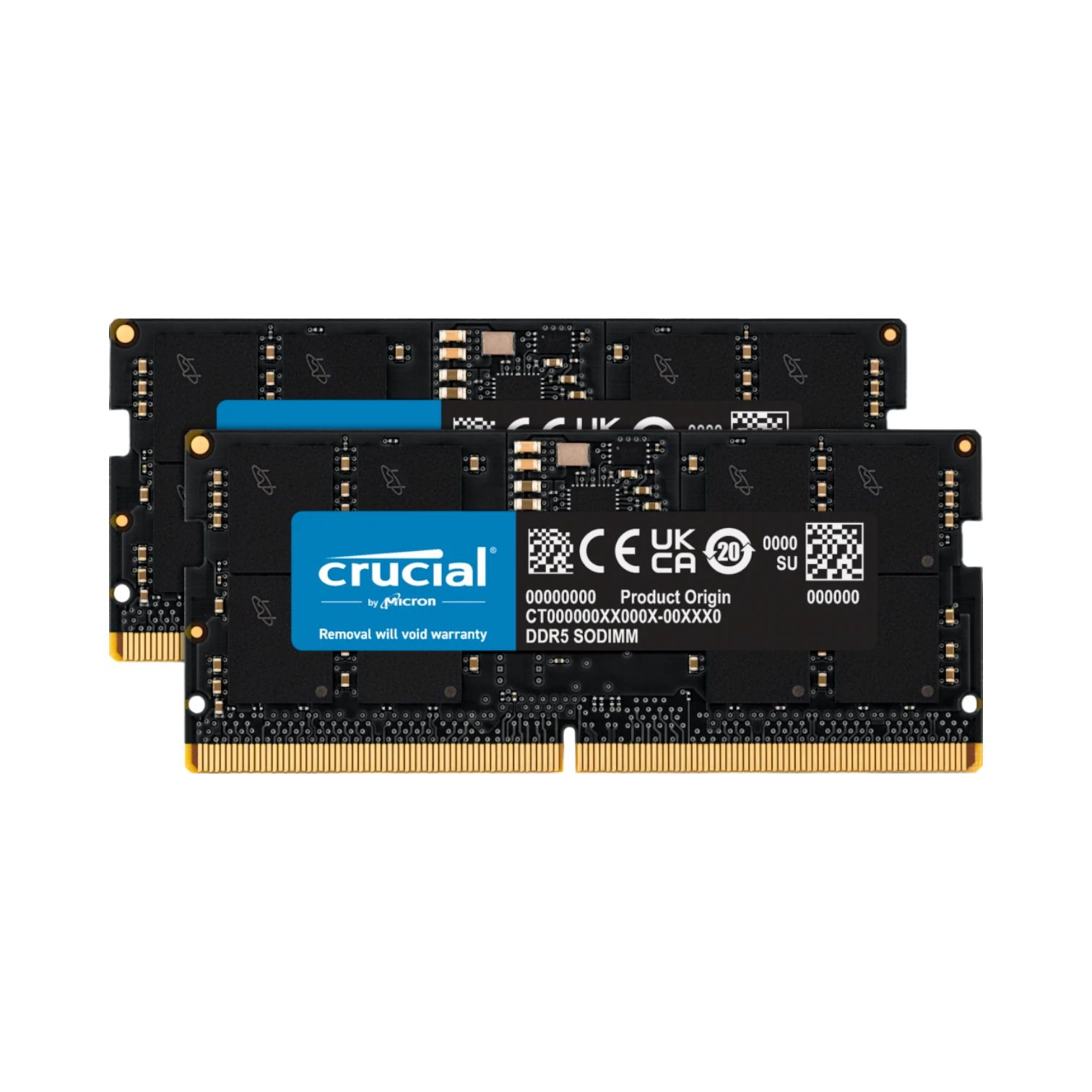 Crucial 32GB DDR5 5200 MHz SO-DIMM Laptop Memory Kit (2 x 16GB) — Being Shipped