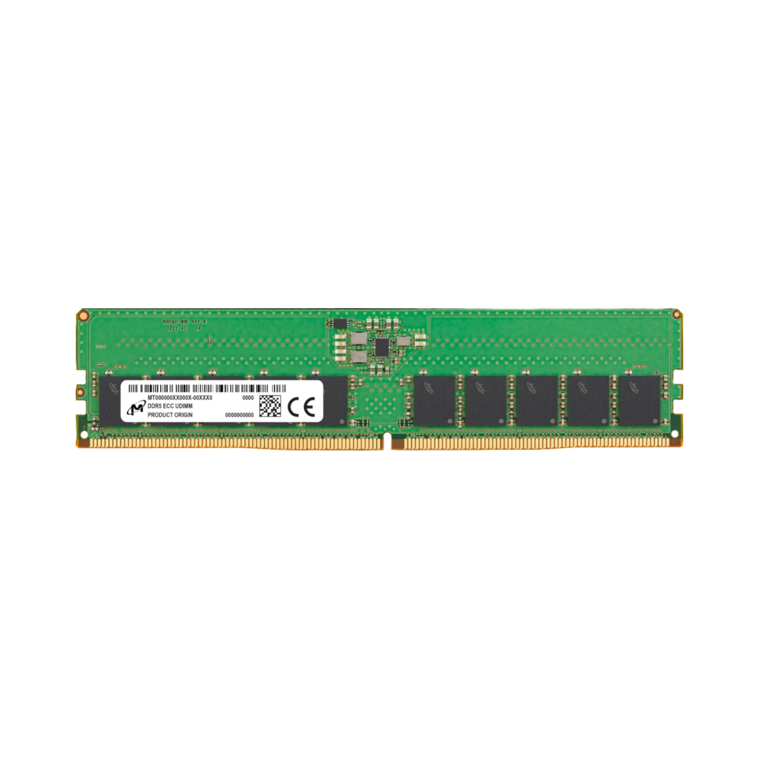 Micron 16GB DDR5-4800 ECC UDIMM Memory Module — Being Shipped