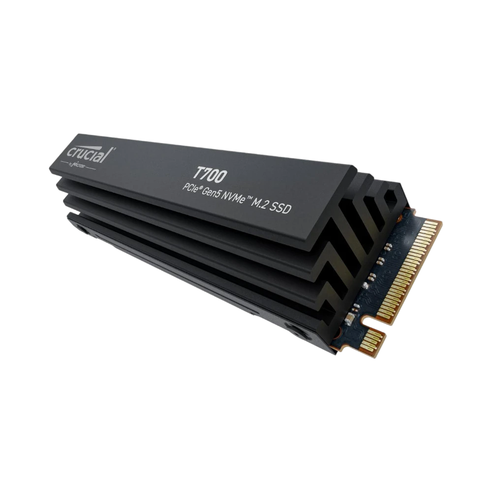 Crucial T700 2TB PCIe Gen5 NVMe M.2 SSD with Heatsink — Being Shipped