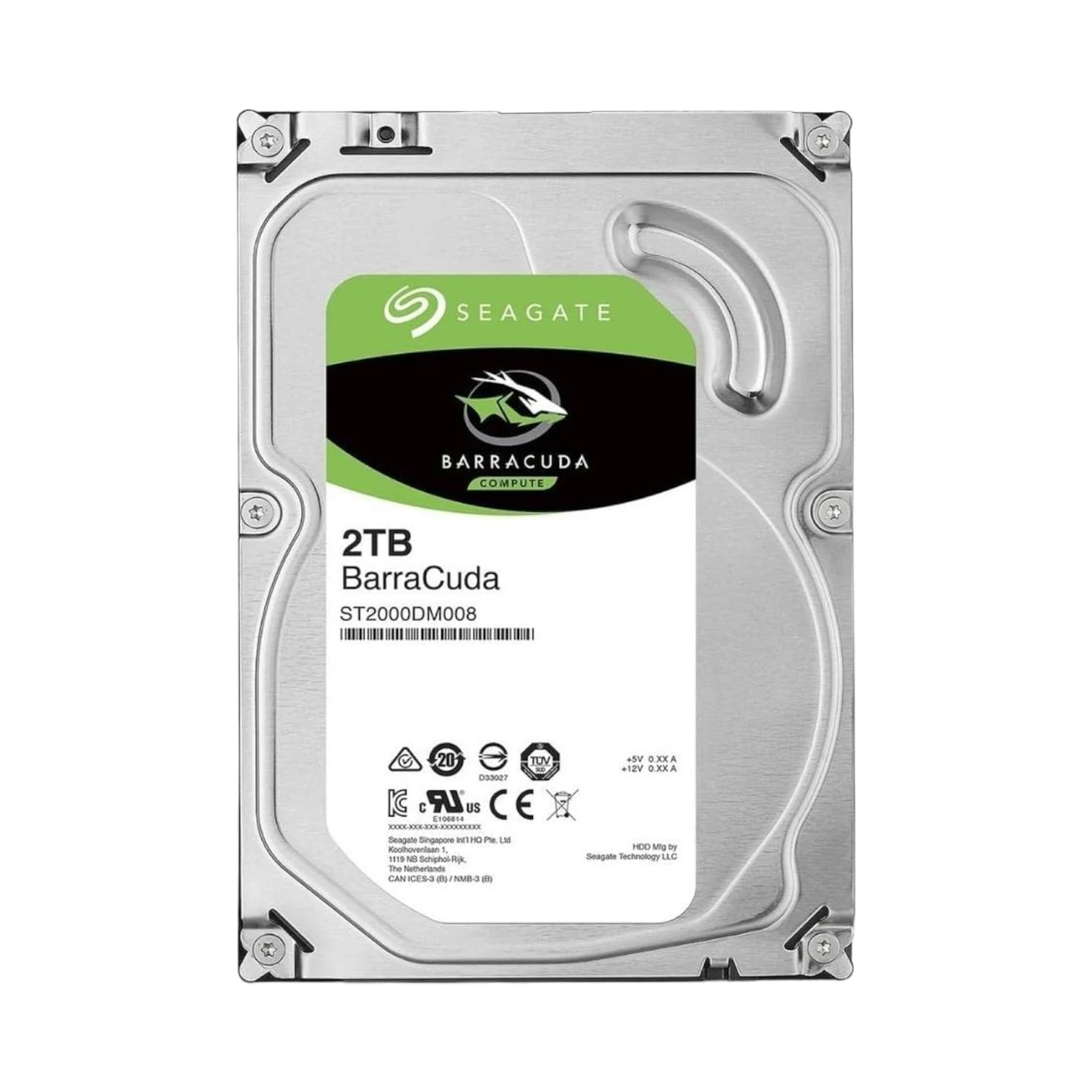 Seagate BarraCuda 2TB 3.5" SATA III 6Gb/s Internal Hard Drive — Being Shipped