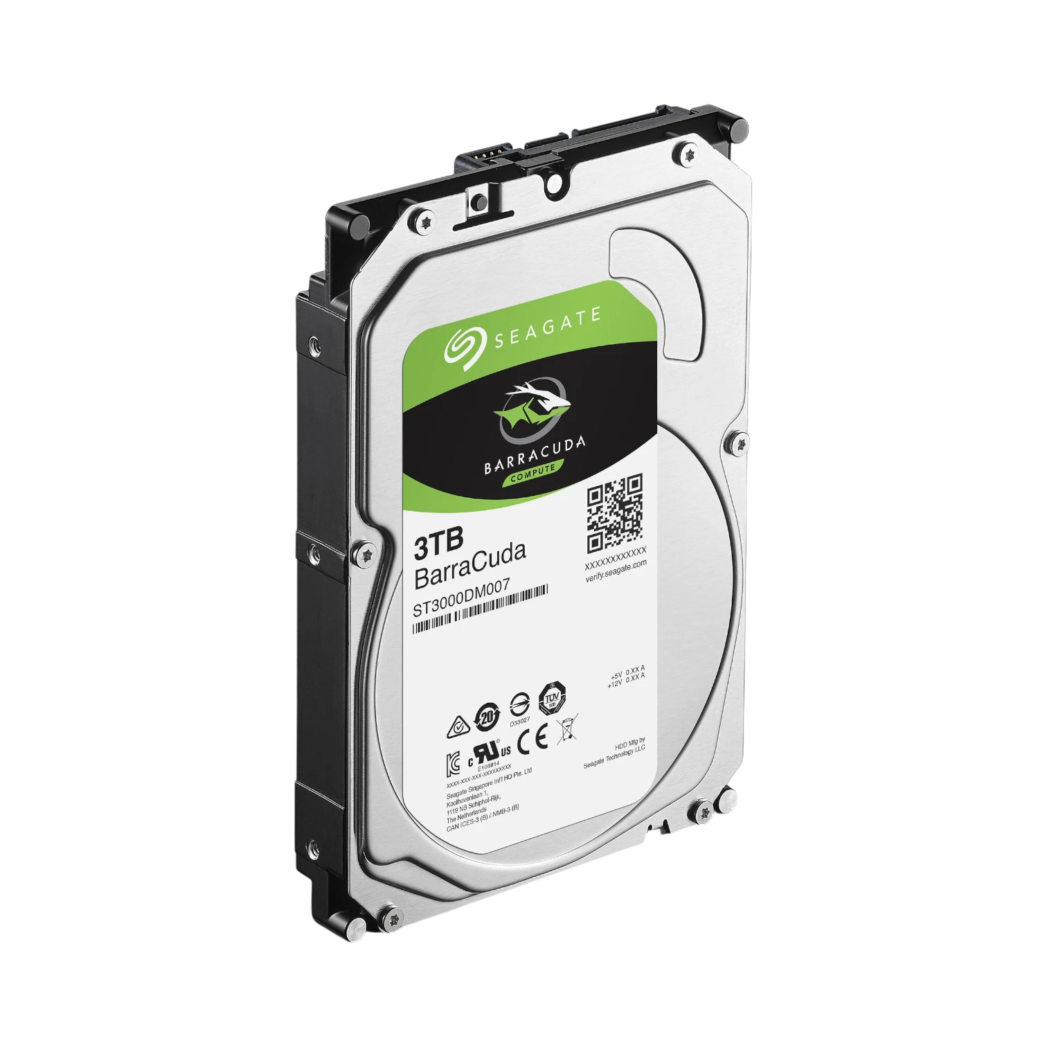 Seagate BarraCuda 3TB 3.5" SATA III 5400RPM Internal HDD — Being Shipped