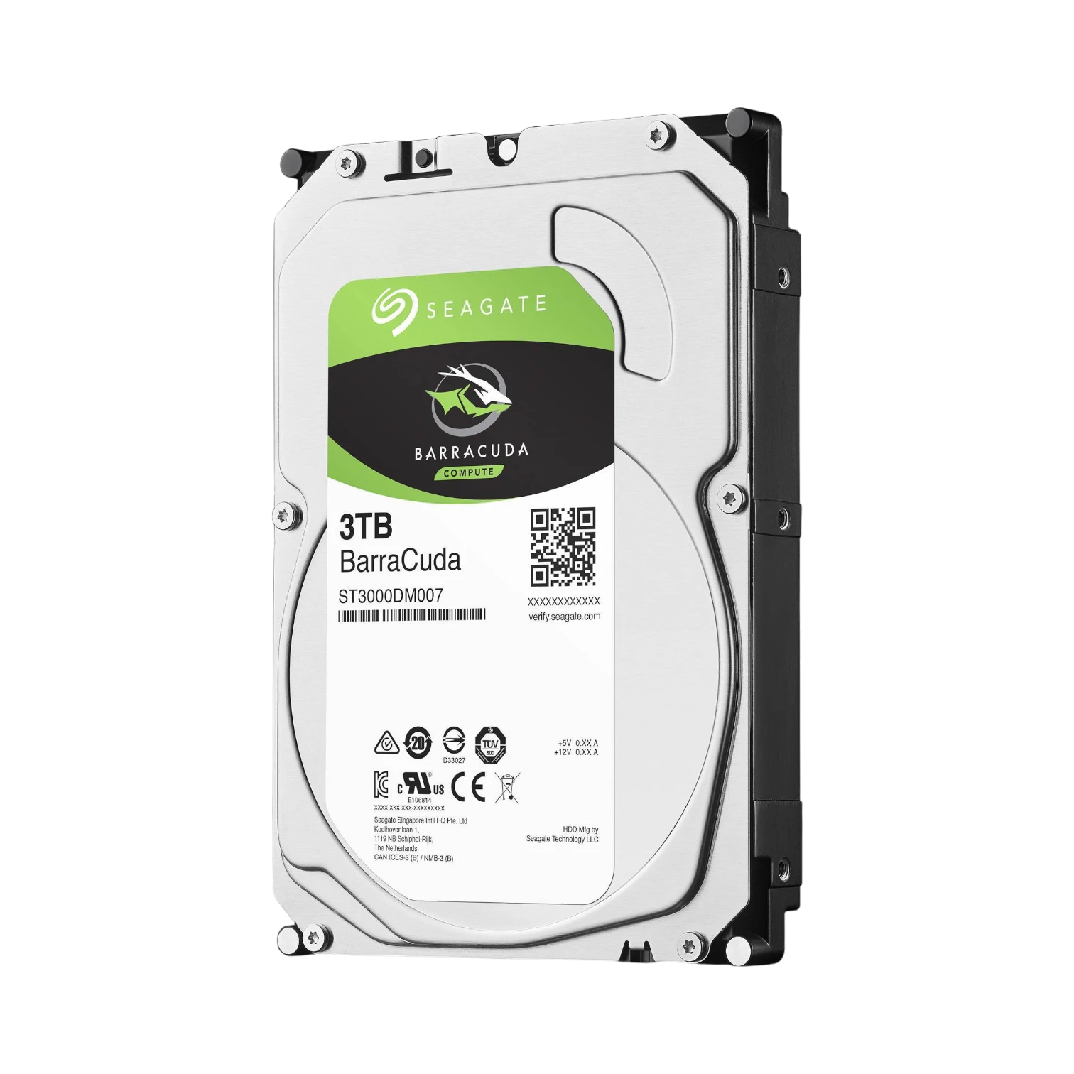 Seagate BarraCuda 3TB 3.5" SATA III 5400RPM Internal HDD — Being Shipped