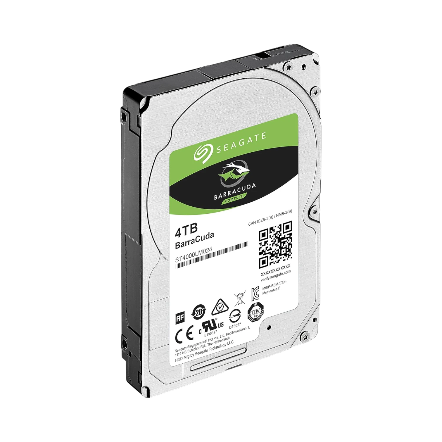 Seagate BarraCuda 4TB 2.5" SATA 5400 RPM Internal HDD — Being Shipped