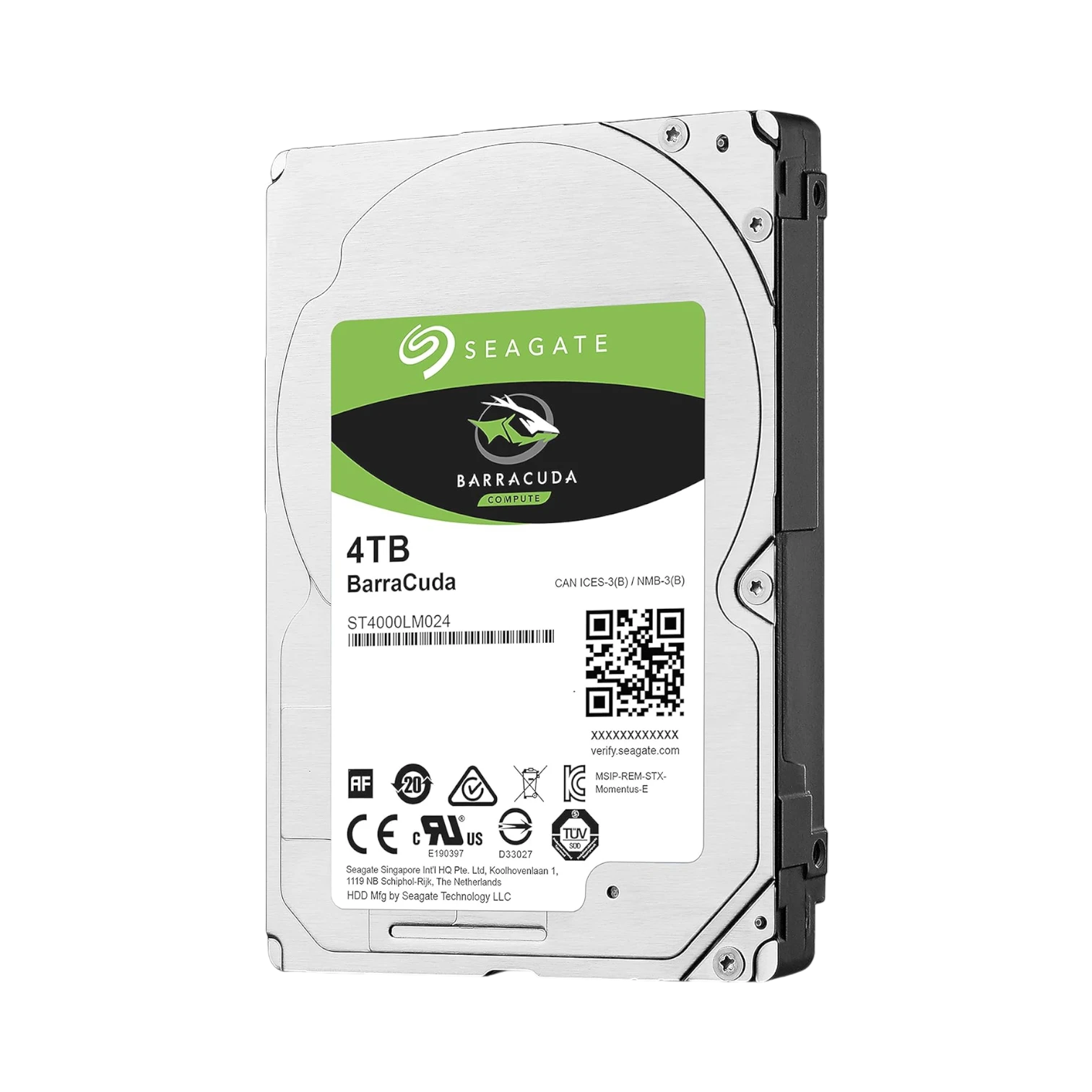 Seagate BarraCuda 4TB 2.5" SATA 5400 RPM Internal HDD — Being Shipped