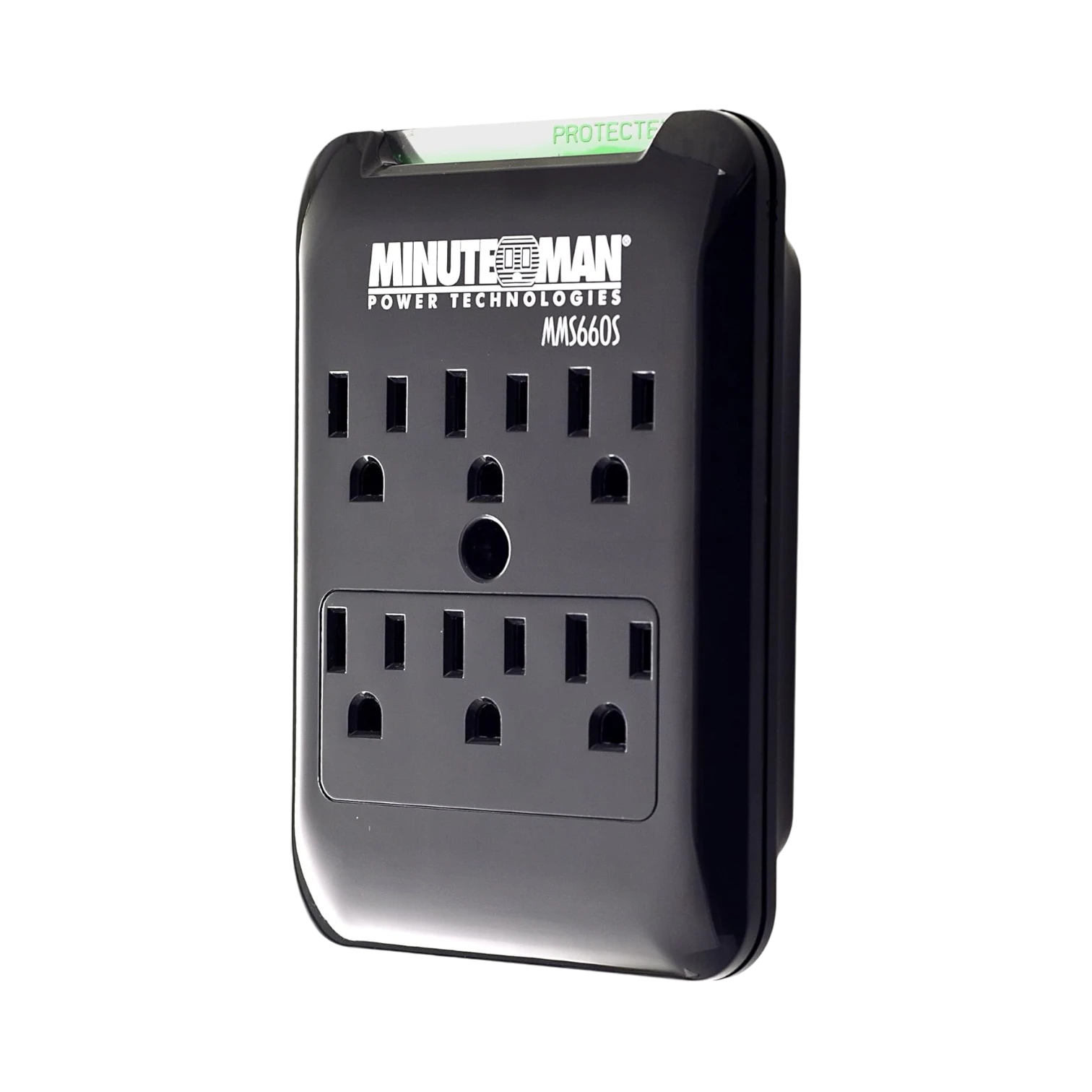 Minuteman Slimline 6 Outlets Wall-tap Surge Protector — Being Shipped