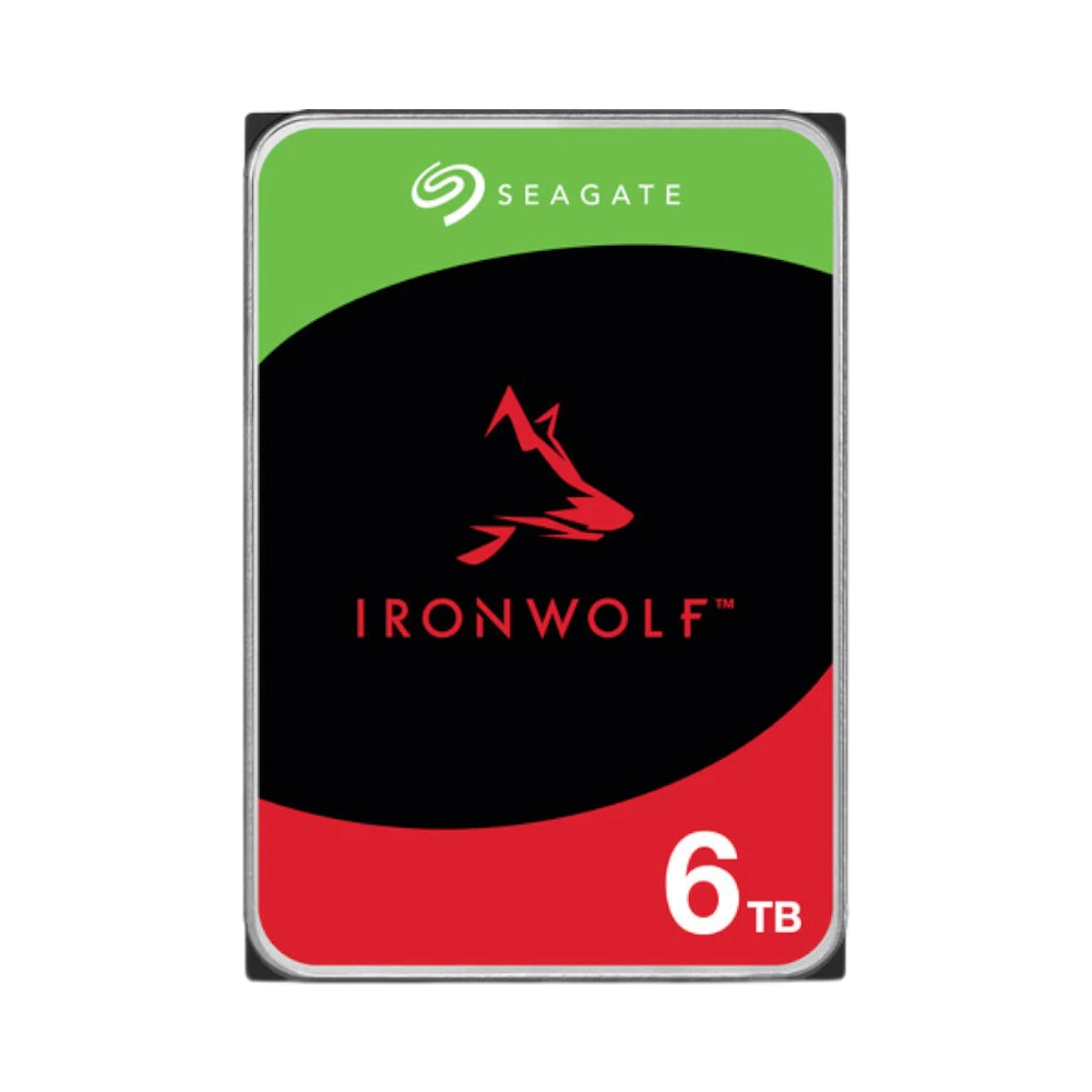 Seagate IronWolf 6TB 3.5" 5400RPM SATA III NAS Internal HDD — Being Shipped