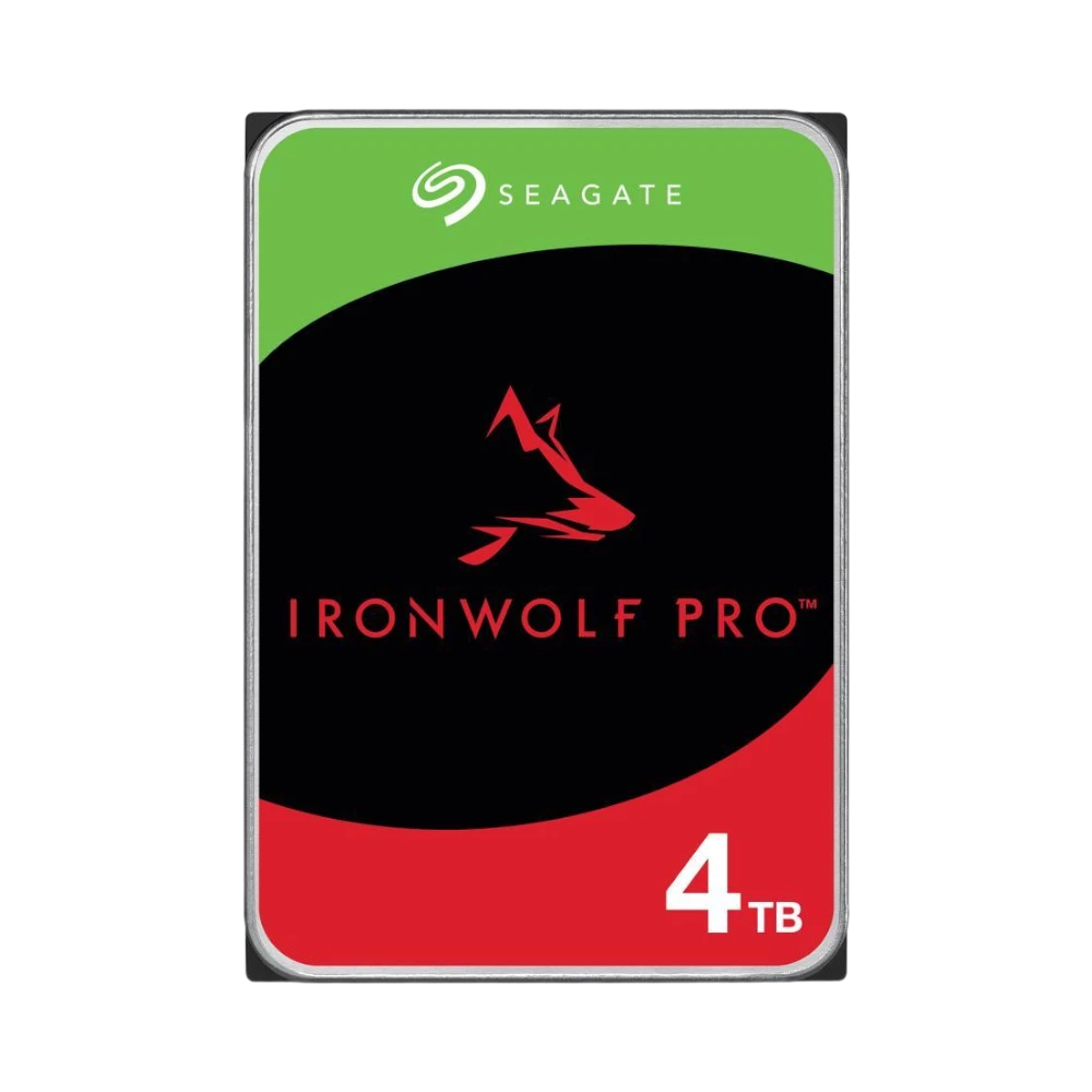 Seagate IronWolf Pro 4TB 3.5" 7200RPM SATA 6Gb/s NAS HDD — Being Shipped