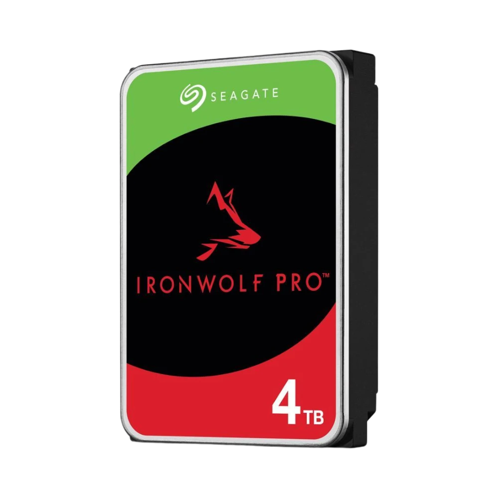 Seagate IronWolf Pro 4TB 3.5" 7200RPM SATA 6Gb/s NAS HDD — Being Shipped