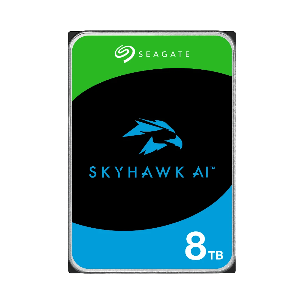 Seagate SkyHawk AI 8TB 3.5" 7200 RPM SATA III 6 Gb/s Surveillance HDD — Being Shipped