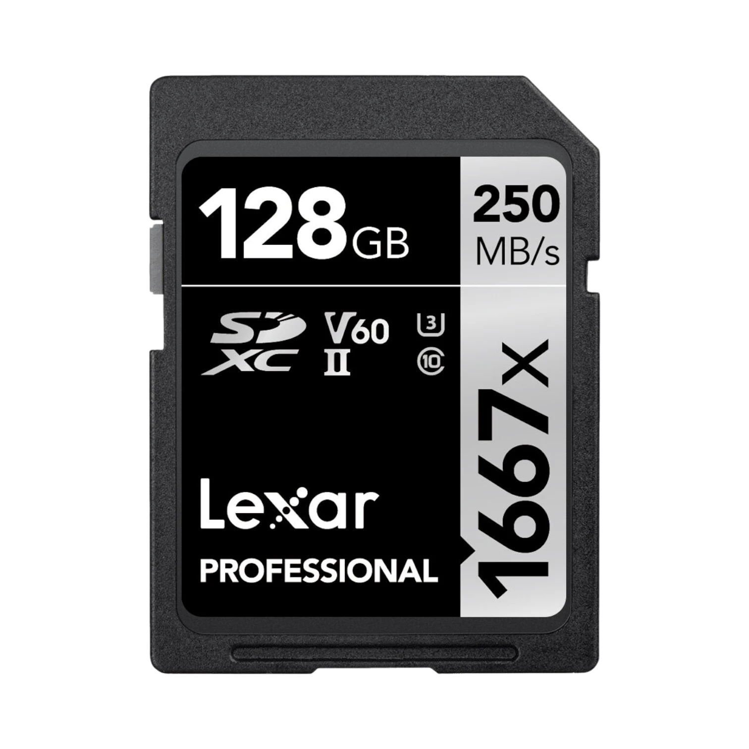 Lexar Professional 1667x 128GB UHS-II SDXC 250MB/s Memory Card — Being Shipped