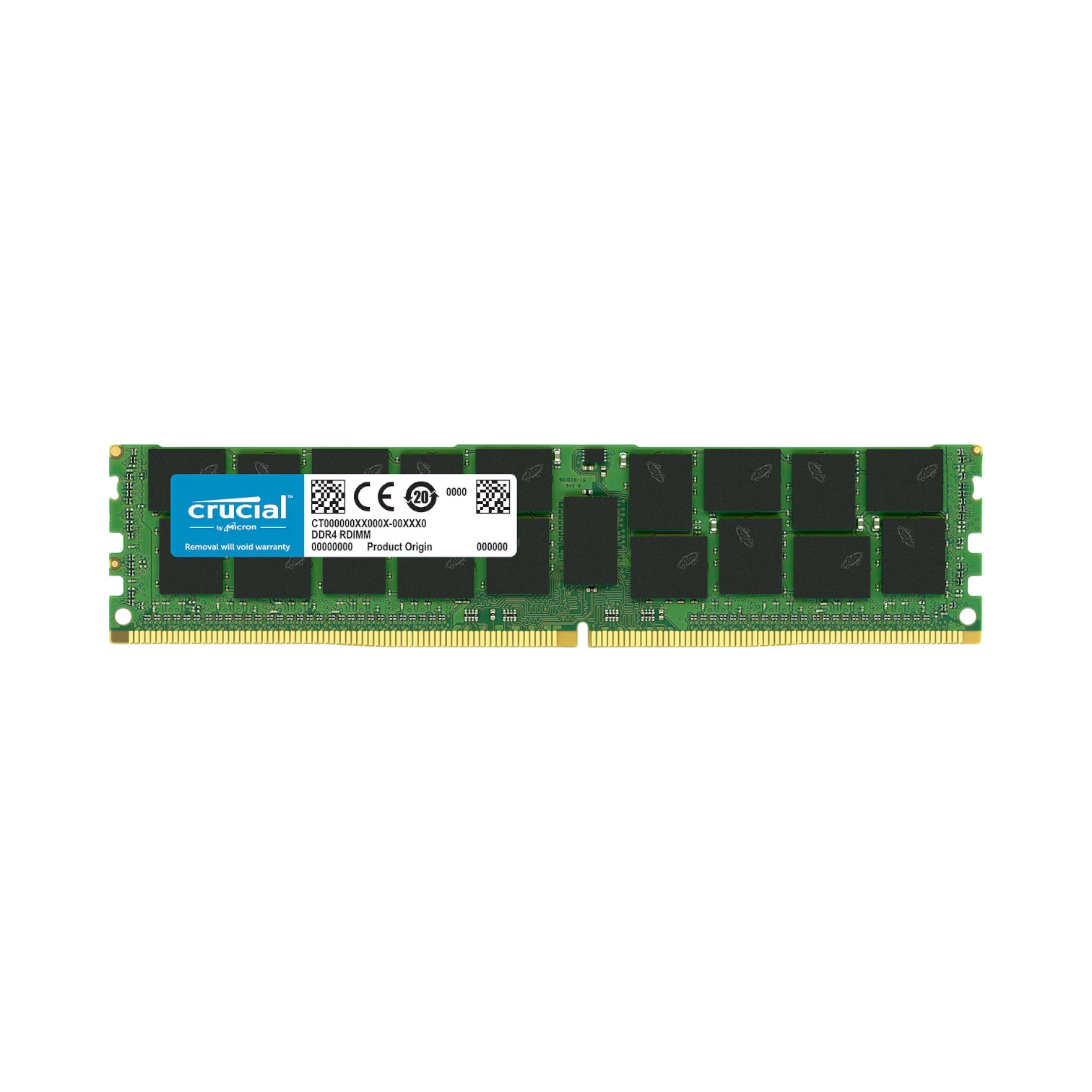 Crucial 64GB DDR4 2666 MHz ECC LR-DIMM Server Memory — Being Shipped