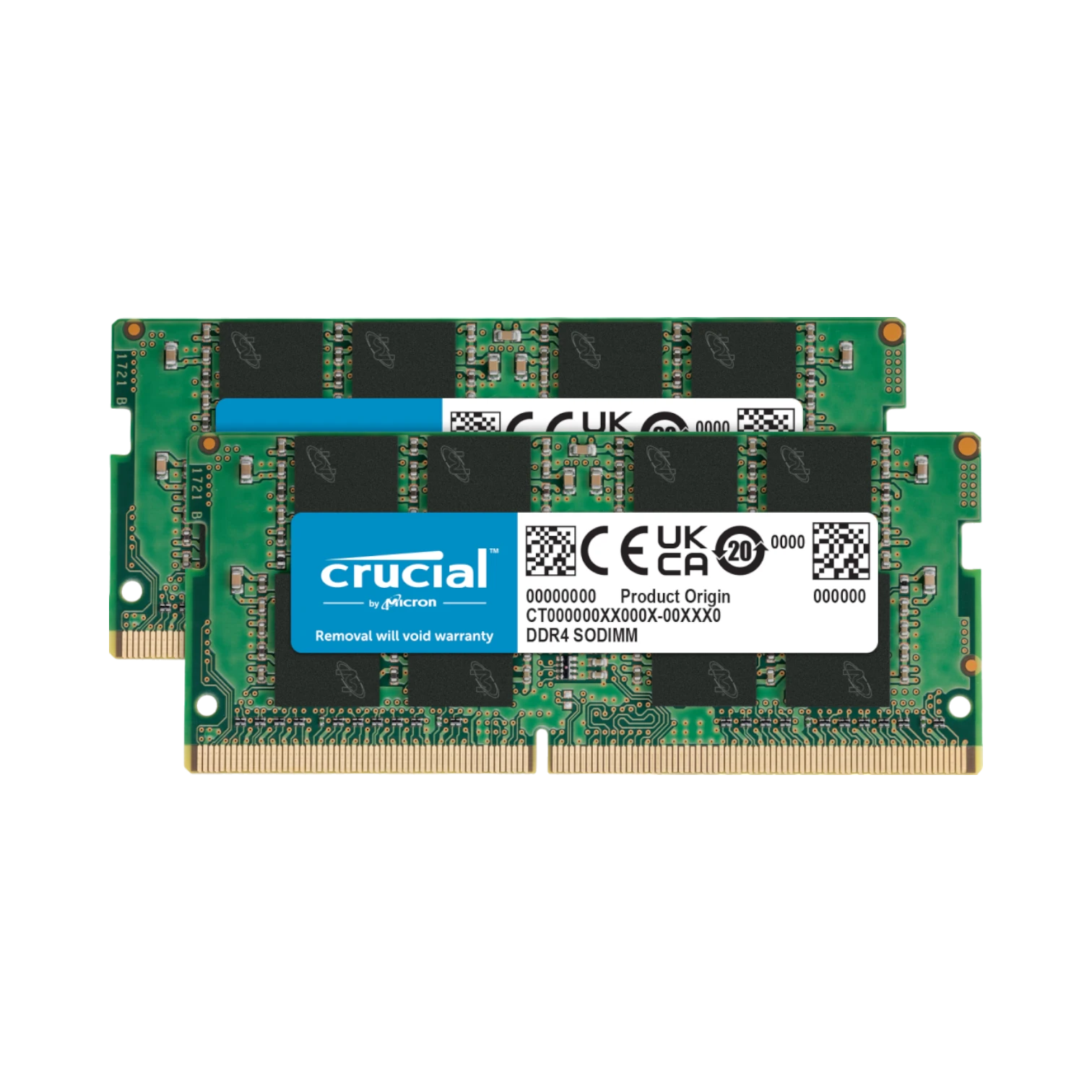 Crucial 32GB DDR4 2666 MHz SODIMM Laptop Memory Kit (2 x 16GB) — Being Shipped