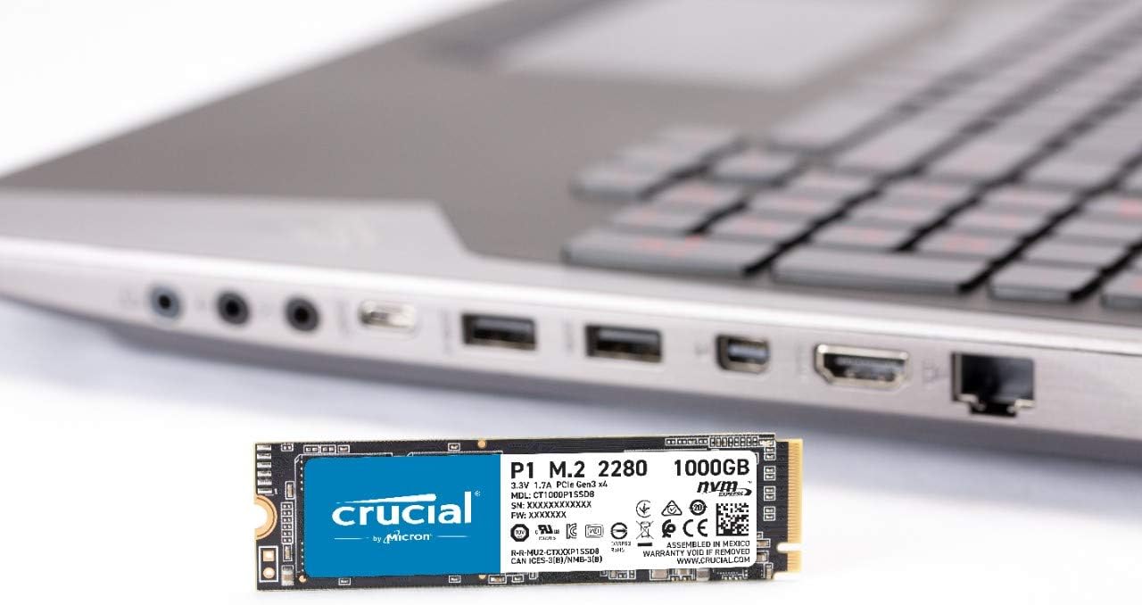 Crucial P1 1TB 2000MB/s NVMe M.2 Internal SSD — Being Shipped