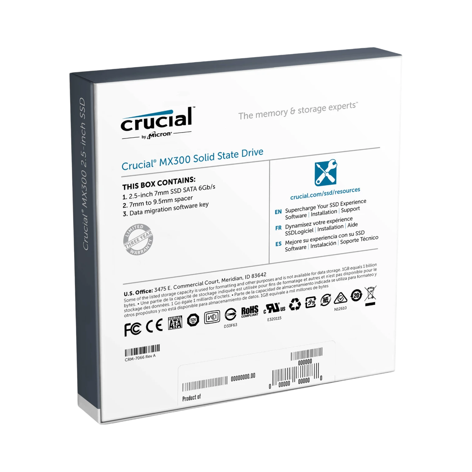 Crucial MX300 2TB 3D NAND SATA III 2.5" Internal SSD — Being Shipped