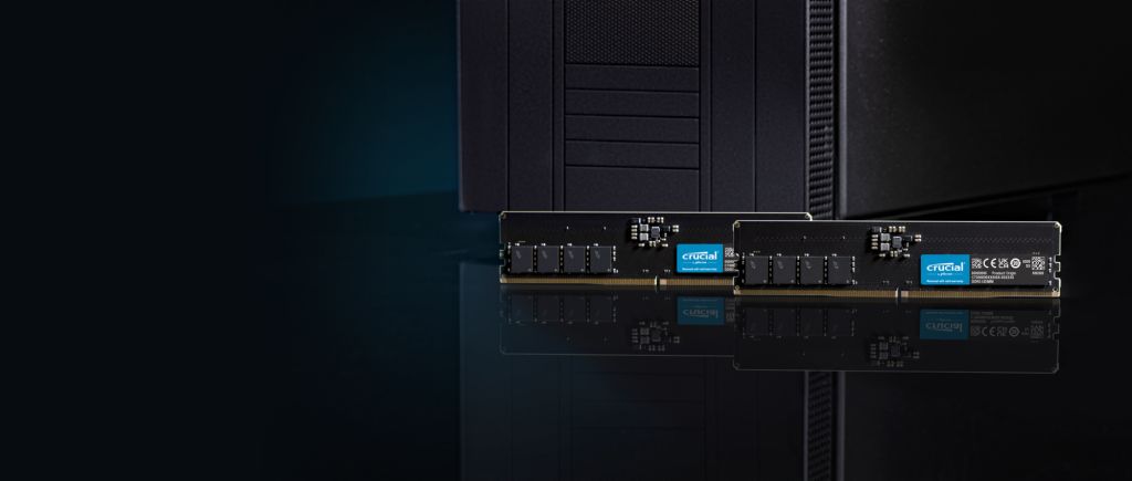 Crucial 32GB DDR5 4800 MHz UDIMM Desktop Memory Module — Being Shipped