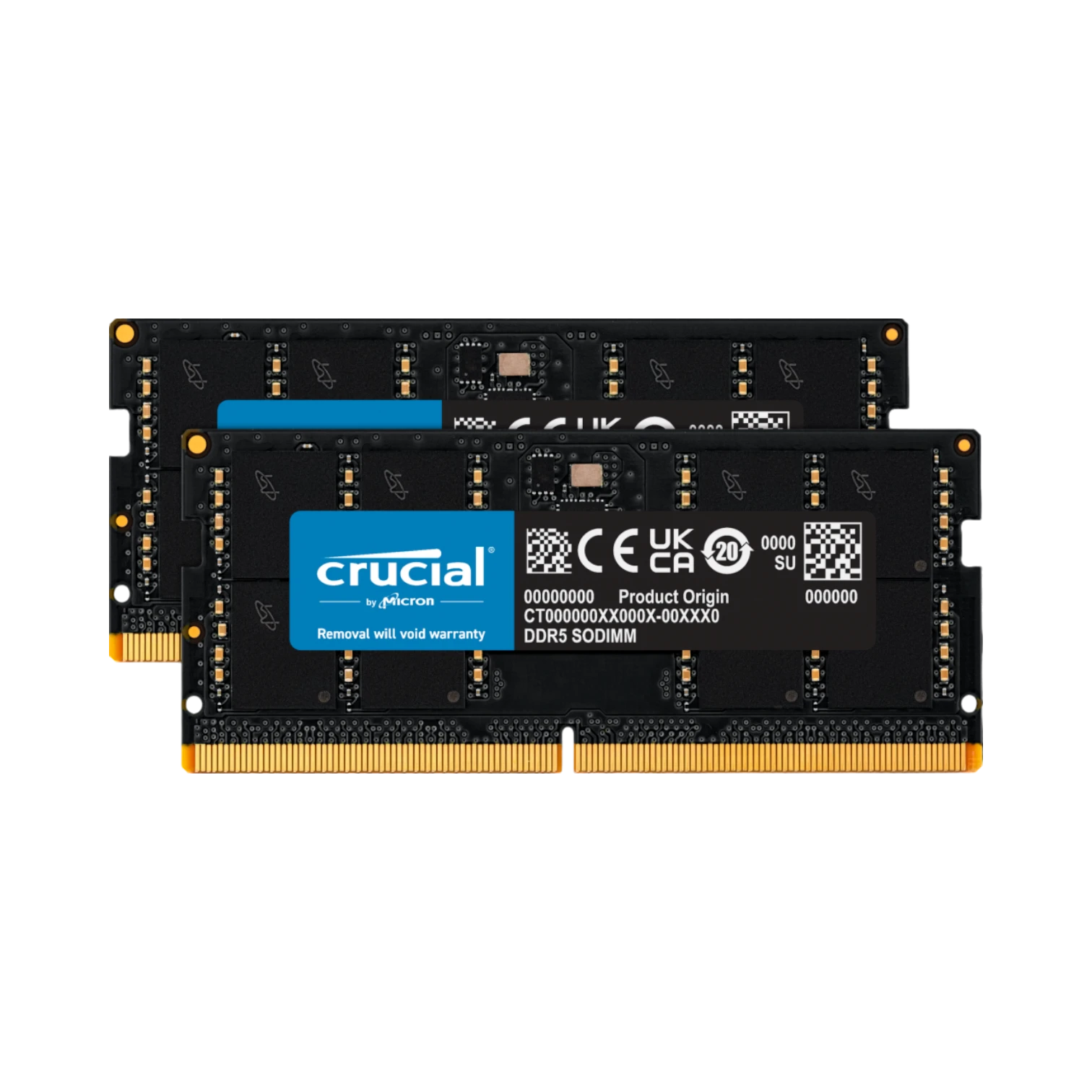 Crucial 64GB DDR5 4800 MHz SO-DIMM Memory Kit (2 x 32GB) — Being Shipped