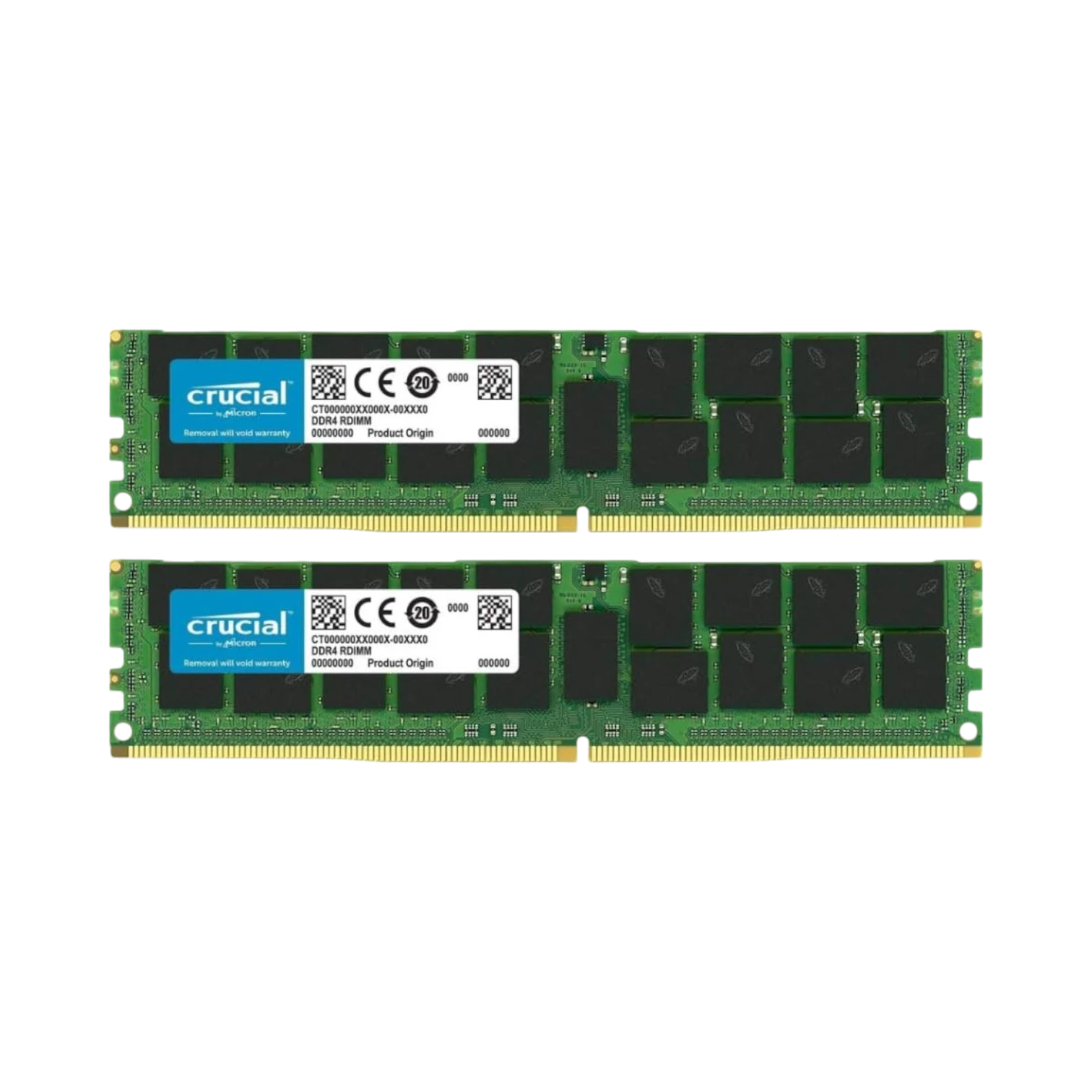 Crucial 32GB DDR4 2666 MHz RDIMM Memory Kit (2 x 32GB) — Being Shipped