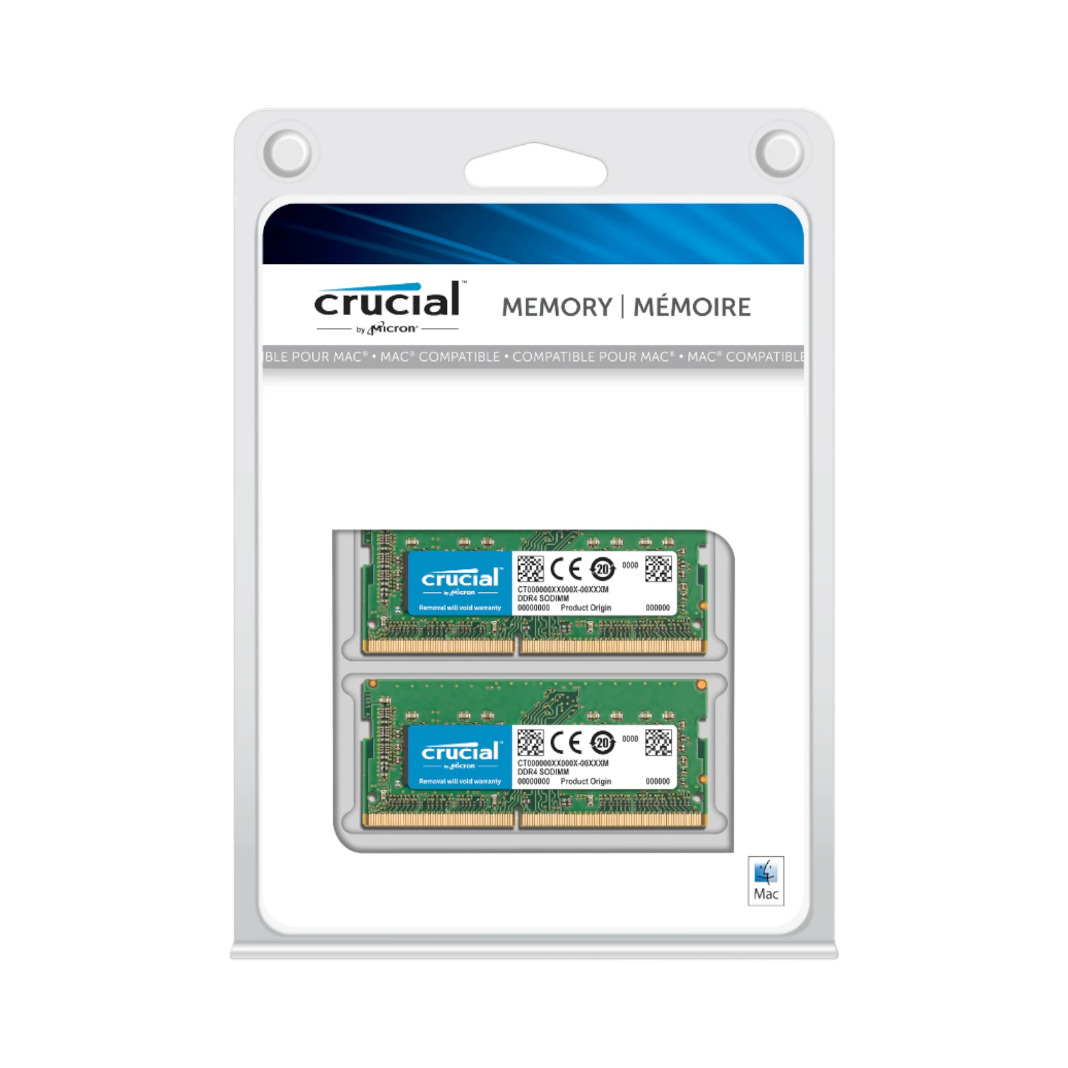 Crucial 32GB DDR4 2666 MHz SO-DIMM Memory Kit for Mac (2 x 16GB) — Being Shipped