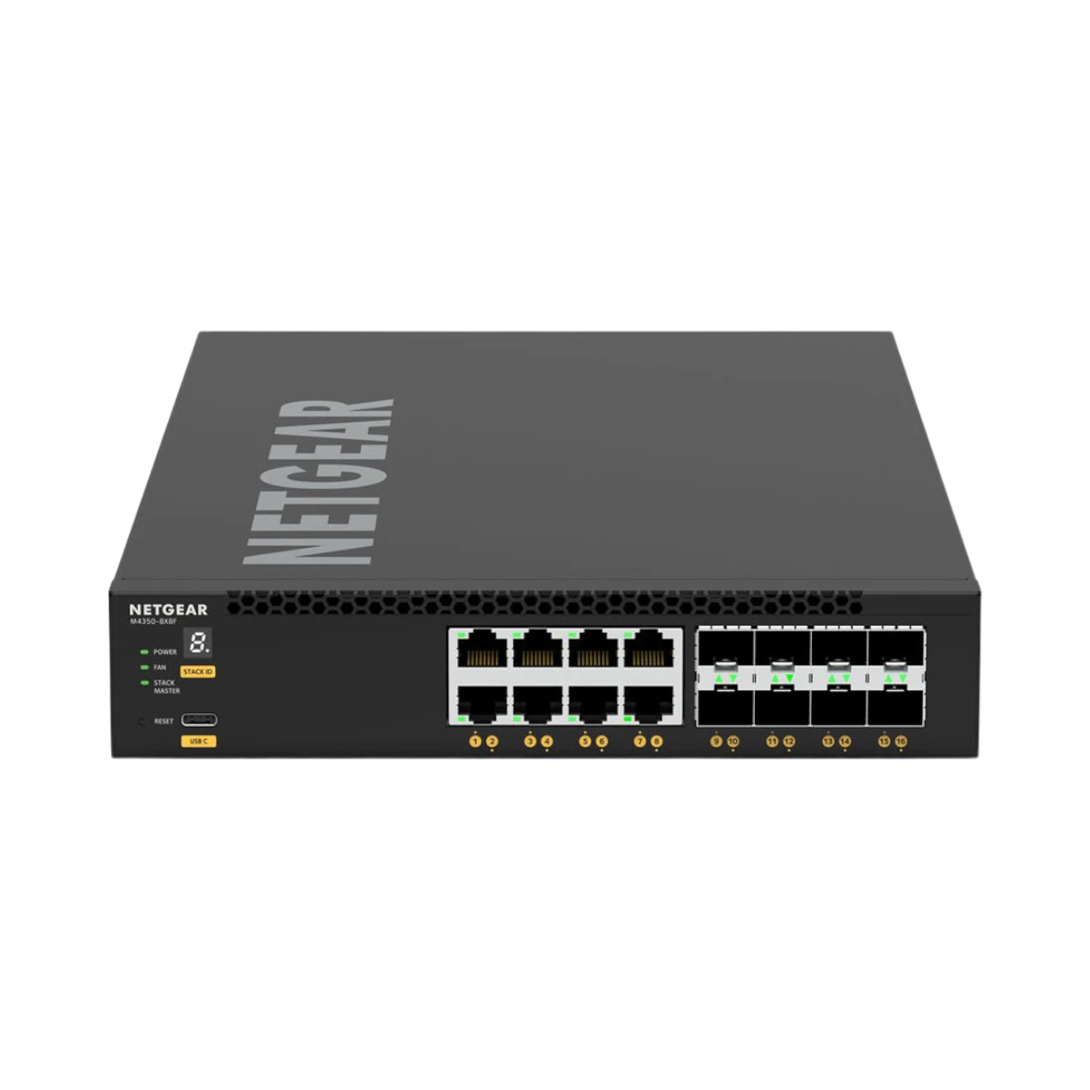 NETGEAR M4350-8X8F 16-Port 10G RJ45 / SFP+ Managed AV Network Switch — Being Shipped