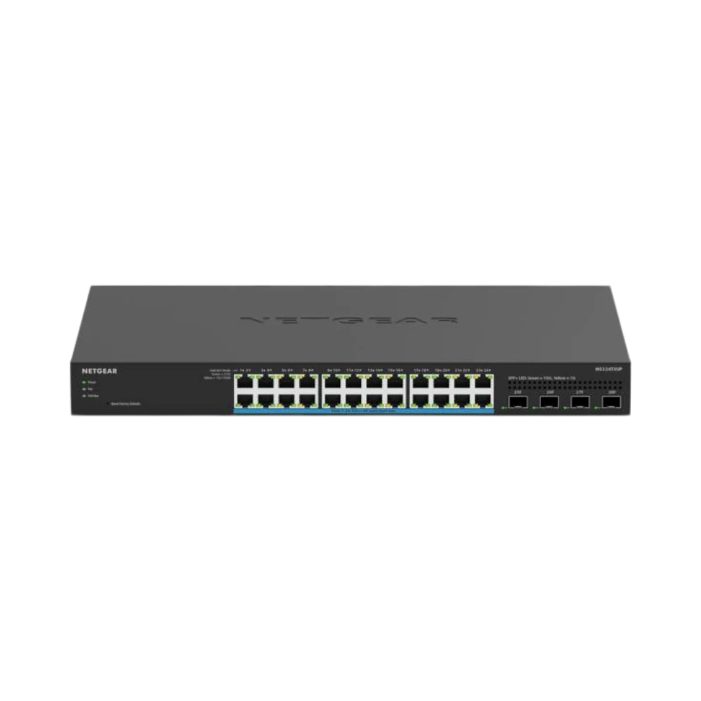 NETGEAR Multi-Gigabit Ethernet PoE++ 24-Port Smart Switch — Being Shipped