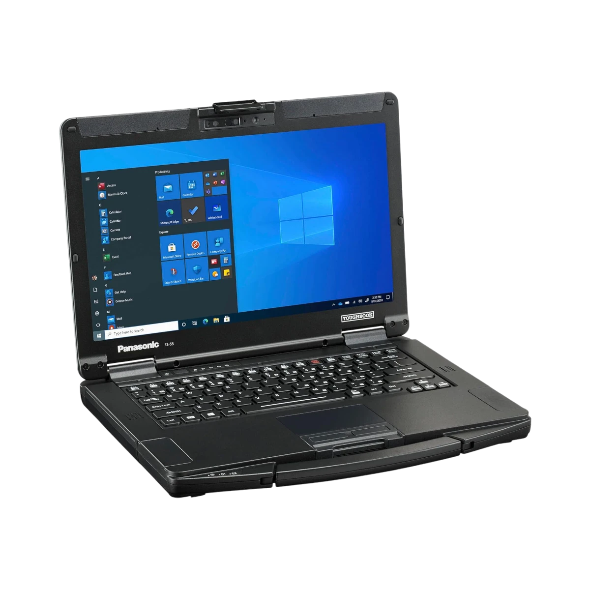 Panasonic Toughbook 55 14" HD Laptop, Intel Intel Core i5-1145G7, 16GB RAM, 512GB SSD — Being Shipped