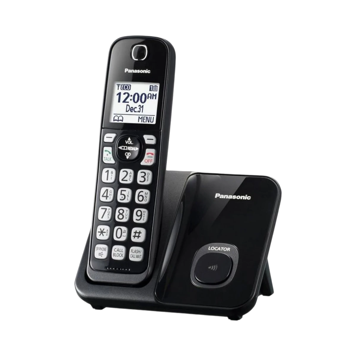 Panasonic KX-TGD510B DECT 6.0 Expandable Cordless Phone System — Being Shipped