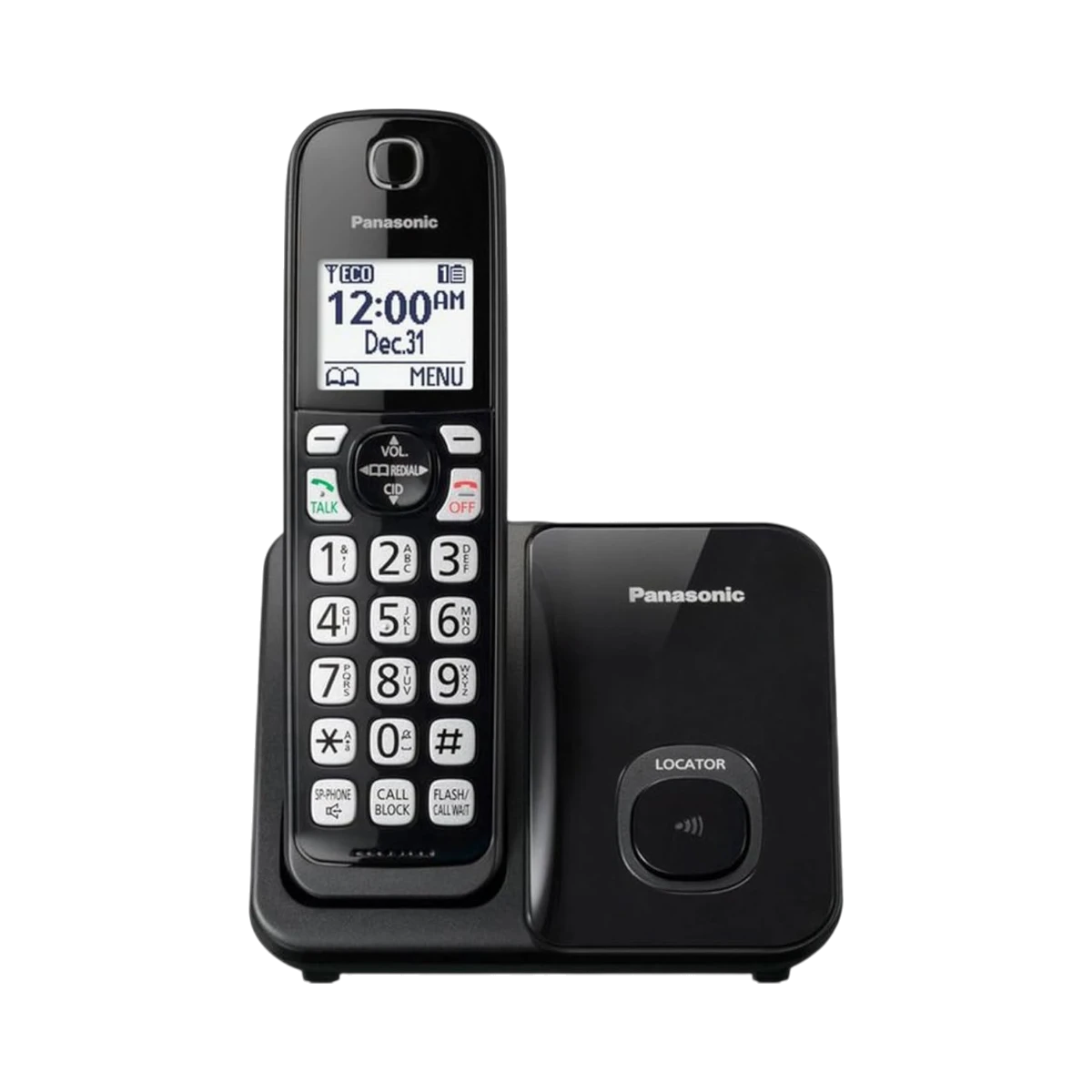 Panasonic KX-TGD510B DECT 6.0 Expandable Cordless Phone System — Being Shipped