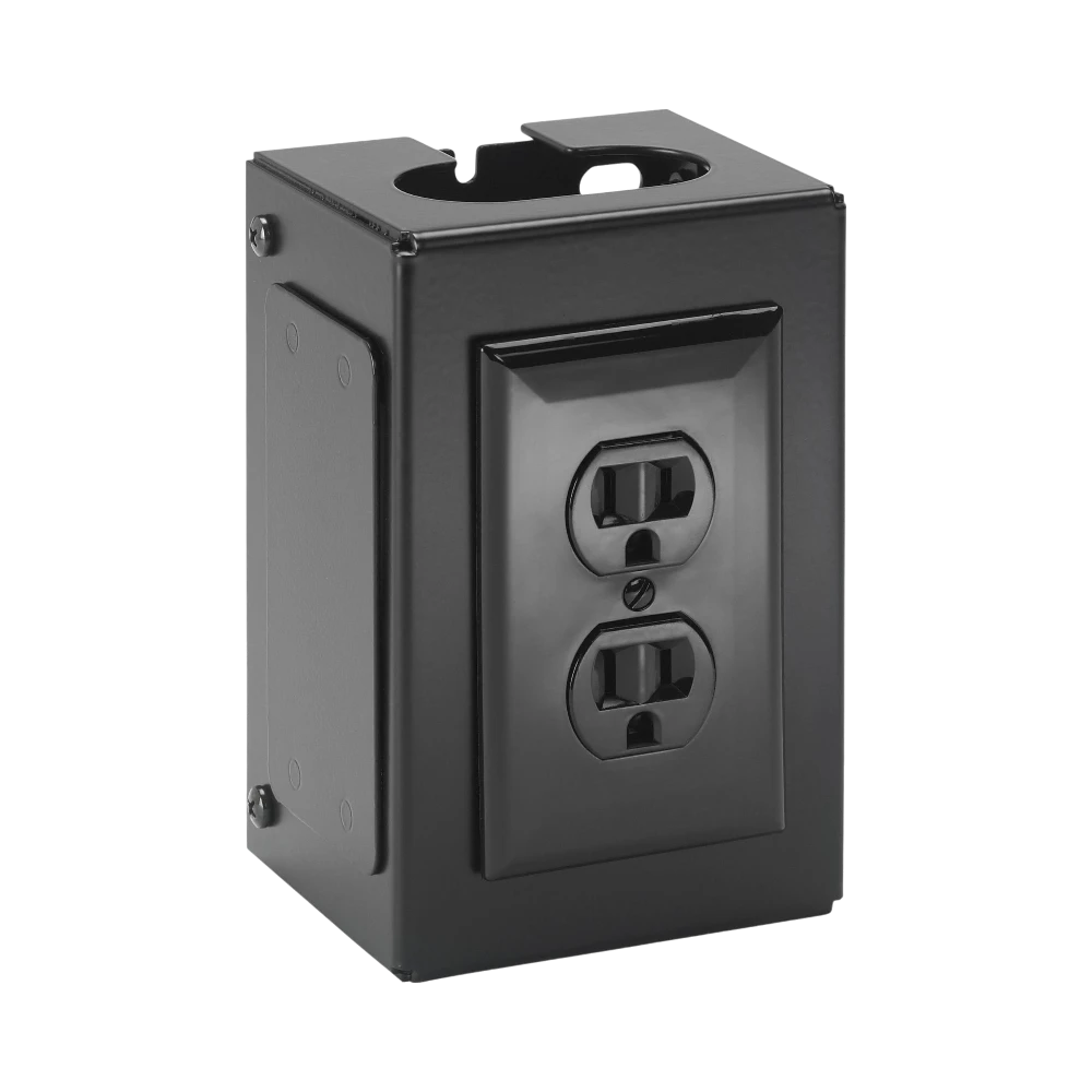 Chief FCA540 Fusion Power Outlet Assembly (Black) — Being Shipped