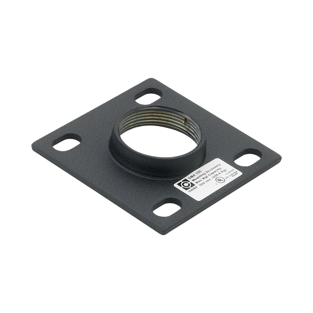 Chief CMA-105 4" Ceiling Plate with 1.5" NPT Opening — Being Shipped