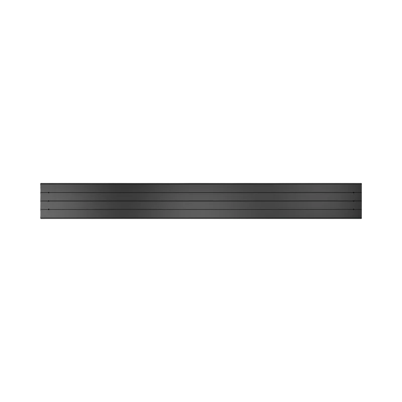 Chief 48" Horizontal Menu-Board Mounting Rail (Black) — Being Shipped