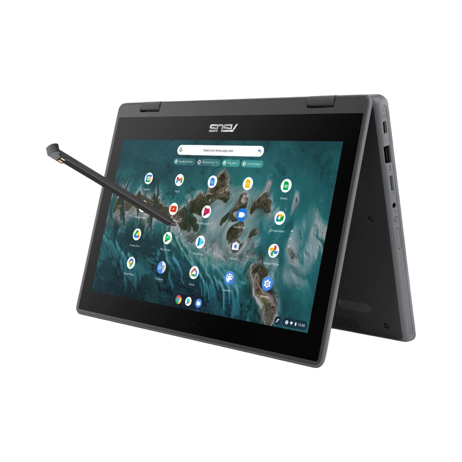 ASUS Chromebook Flip CR1 11.6" Notebook, Intel Celeron N5100, 4GB RAM, 64GB eMMC — Being Shipped