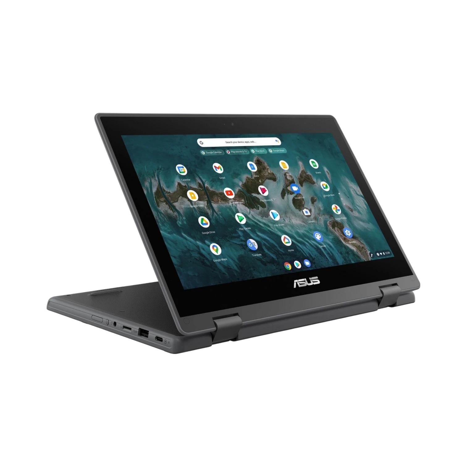 ASUS Chromebook Flip CR1 11.6" Notebook, Intel Celeron N5100, 8GB RAM, 64GB eMMC — Being Shipped