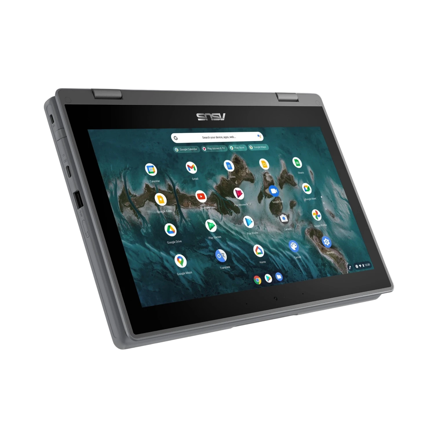 ASUS Chromebook Flip CR1 11.6" Notebook, Intel Celeron N5100, 8GB RAM, 64GB eMMC — Being Shipped